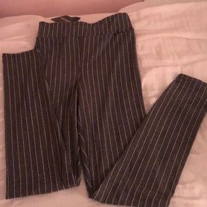 pin stripe leggings